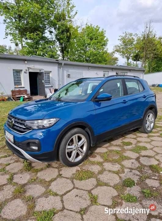 Niebieski Używany 2020 VW T-Cross SUV | 53 000 zł (Super Cena) - Obraz 1/4