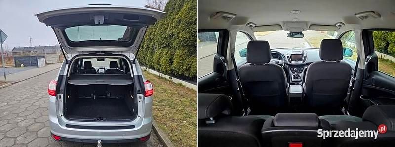 Używany Ford Grand C-Max Titanium 150 KM (110 kW) 2018 Srebrny Minivan
