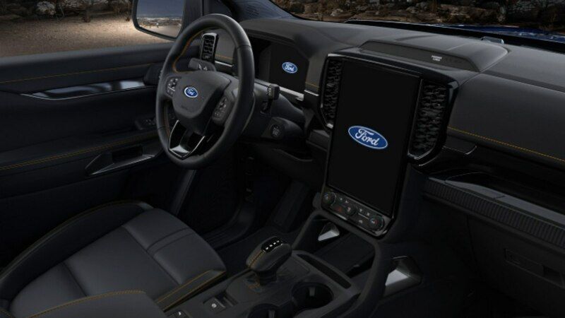 Nowe Ford Ranger Wildtrack 205 KM (150 kW) 2025 Czarny Pickup