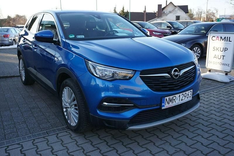 Używany Opel Grandland X 131 KM (96 kW) 2017 Niebieski (metalik) SUV