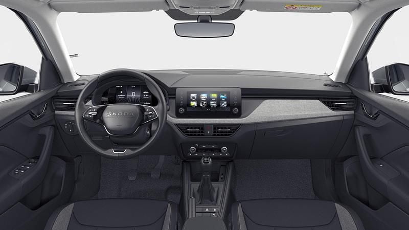 Nowe Skoda Scala Drive 85 KM (62 kW) 2026 Srebrny smokey diamond metalizowany Hatchback