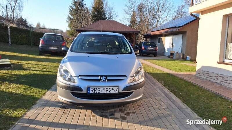 Srebrny Używany 2005 Peugeot 307 Hatchback | 8000 zł (Uczciwa cena) - Obraz 1/4