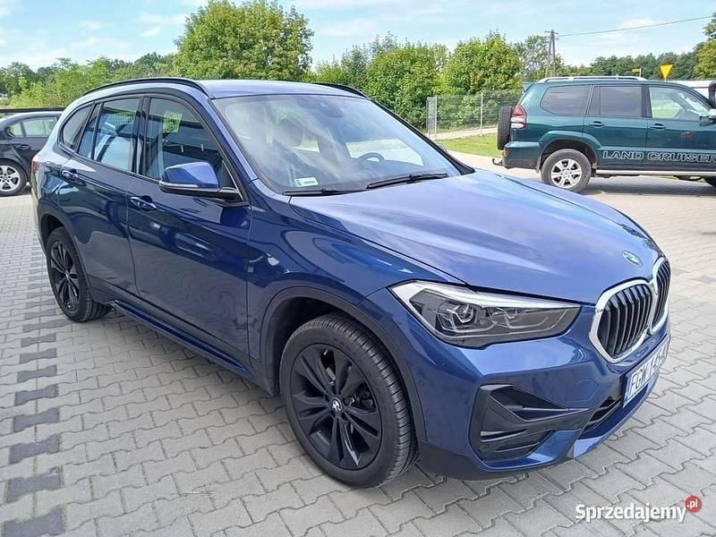 Niebieski Używany 2021 BMW X1 SUV | 84 999 zł (Dobra cena) - Obraz 1/4