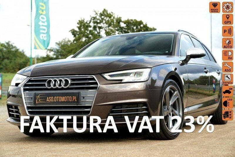 Brązowy (metalik) Używany 2019 Audi A4 Sedan/Limuzyna | 80 243 zł (Uczciwa cena) - Obraz 1/4
