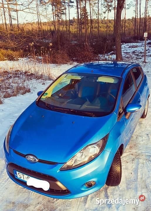 Używany Ford Fiesta 2008 Niebieski Hatchback