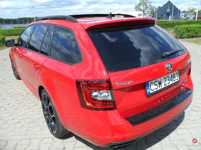 Używany Skoda Octavia vRS 2018 Czerwony Kombi