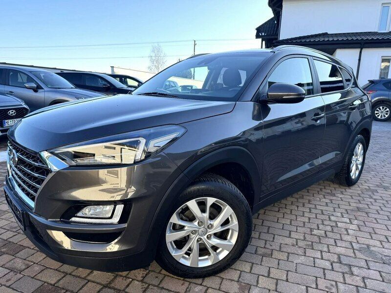 Szary (metalik) Używany 2019 Hyundai Tucson SUV | 79 500 zł (Uczciwa cena) - Obraz 1/4