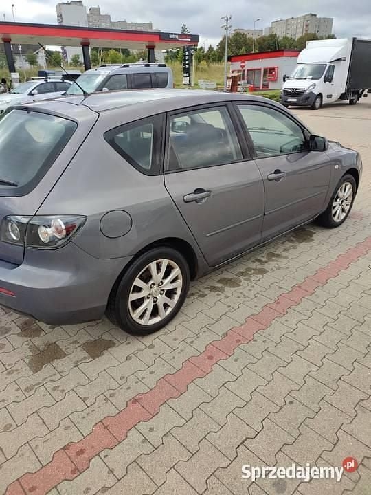 Szary Używany 2007 Mazda 3 Hatchback | 3500 zł (Dobra cena) - Obraz 1/4