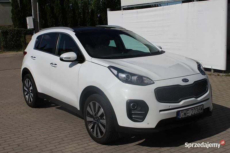 Biały Używany 2017 Kia Sportage 2 SUV | 59 900 zł (Dobra cena) - Obraz 1/4
