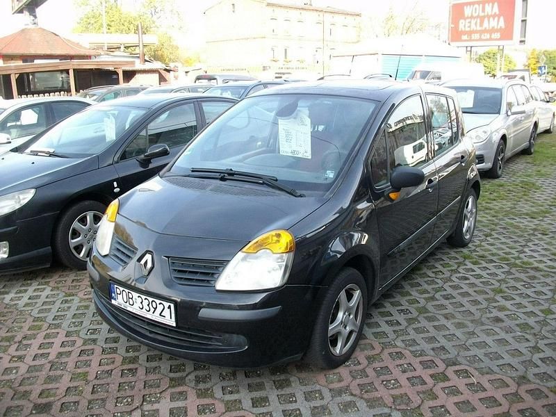 Grafitowy Używany 2005 Renault Modus Minivan | 4500 zł (Uczciwa cena) - Obraz 1/4