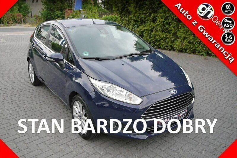 Niebieski Używany 2014 Ford Fiesta Hatchback | 24 800 zł (Uczciwa cena) - Obraz 1/4