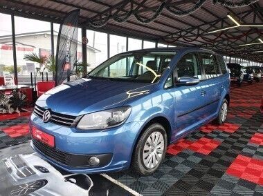 Niebieski Używany 2011 VW Touran Minivan | 26 500 zł (Uczciwa cena) - Obraz 1/4