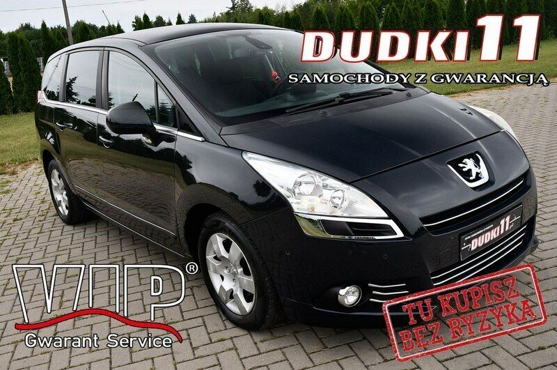Niebieski ciemny (metalik) Używany 2010 Peugeot 5008 Minivan | 21 900 zł (Uczciwa cena) - Obraz 1/4