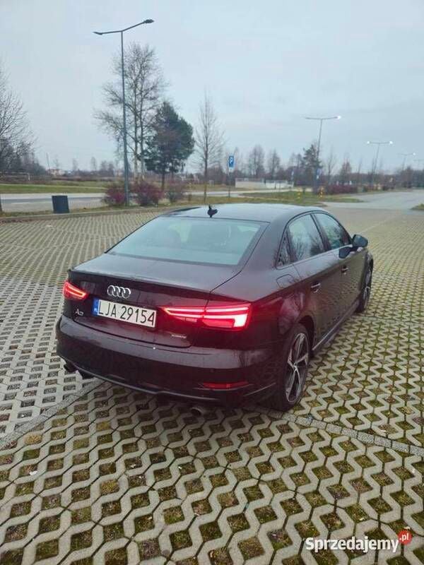 Używany Audi A3 S-Line 2020 Czarny Sedan/Limuzyna