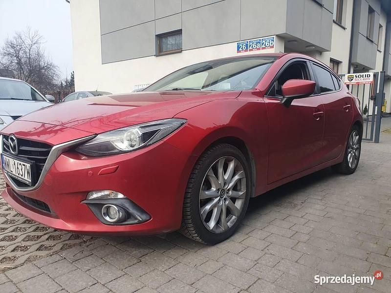 Używany 2015 Mazda 3 Hatchback | 43 500 zł (Uczciwa cena) - Obraz 1/4