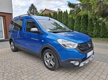 Niebieski Używany 2020 Dacia Dokker Stepway Van | 43 500 zł (Uczciwa cena) - Obraz 1/4