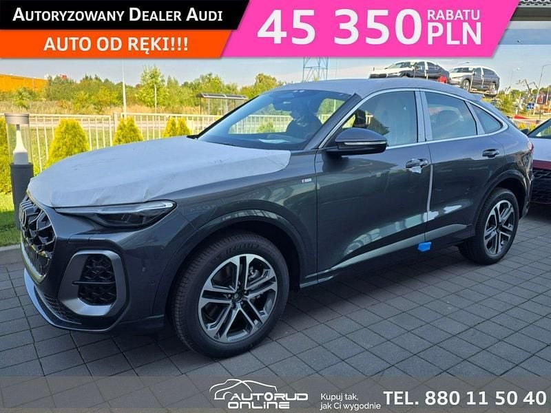 Szary (metalik) Nowe 2025 Audi Q5 Sportback SUV | 278 570 zł (Dość drogi) - Obraz 1/4