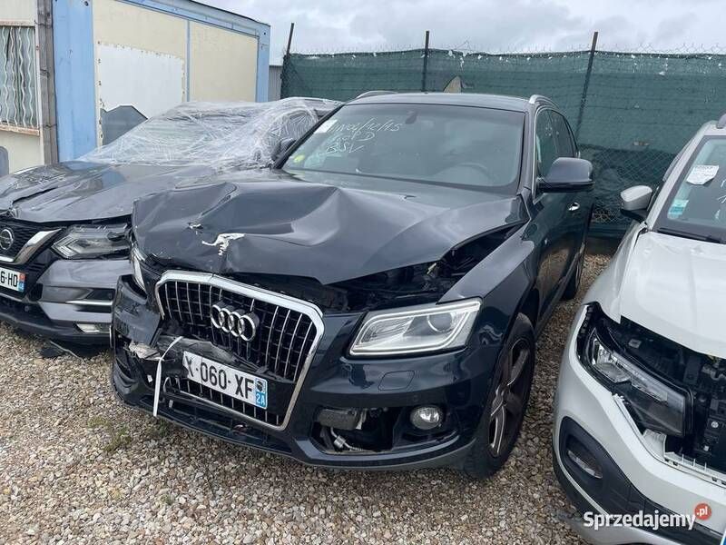 Czarny Używany 2015 Audi Q5 S-Line SUV | 37 300 zł - Obraz 1/4