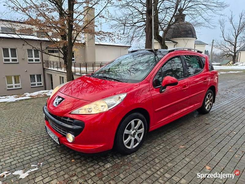 Czerwony Używany 2008 Peugeot 207 Kombi | 10 900 zł (Uczciwa cena) - Obraz 1/4