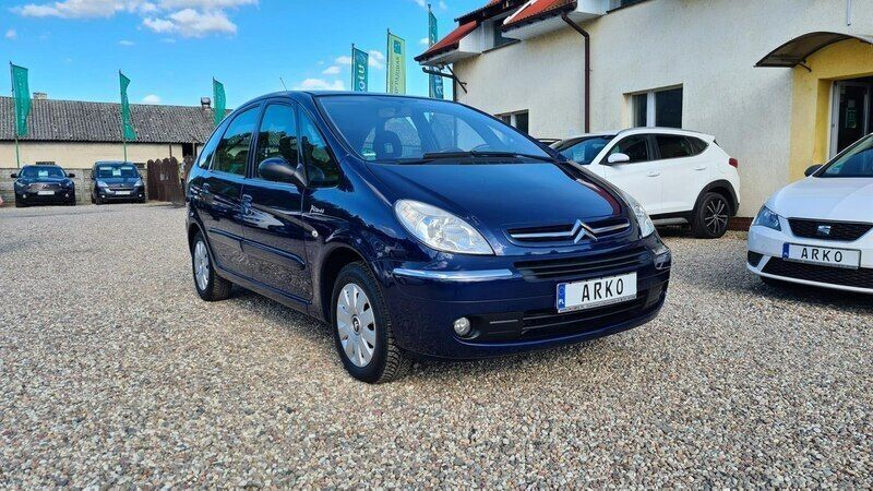 Granatowy Używany 2007 Citroën Xsara Picasso Minivan | 12 900 zł - Obraz 1/4