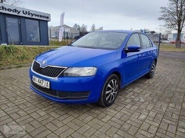 Niebieski Używany 2019 Skoda Rapid Active Hatchback | 39 900 zł (Dość drogi) - Obraz 1/4