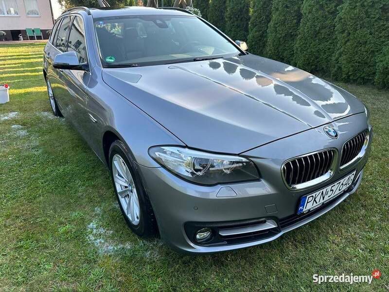 Szary Używany 2014 BMW 525 Kombi | 53 000 zł (Dobra cena) - Obraz 1/4
