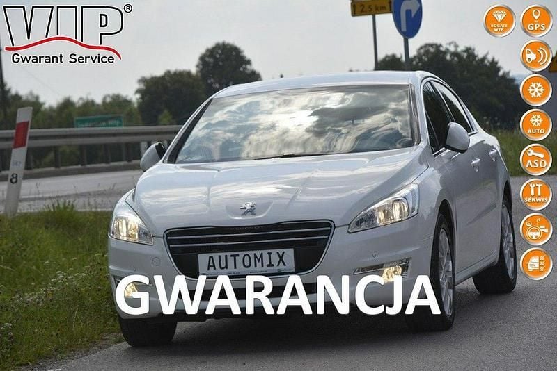 Biały Używany 2013 Peugeot 508 Sedan/Limuzyna | 35 100 zł (Uczciwa cena) - Obraz 1/4