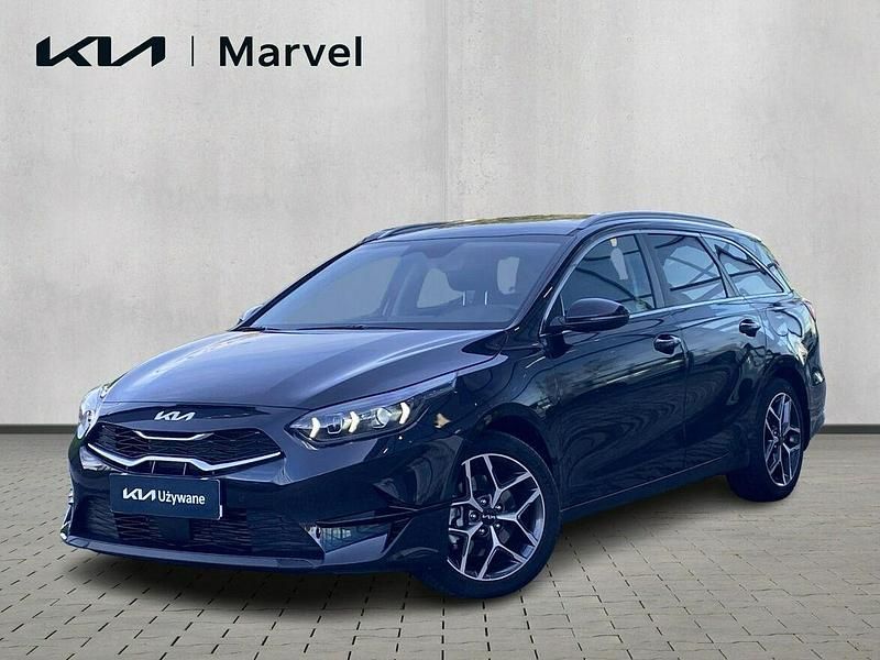 Czarny Używany 2024 Kia Ceed Kombi | 130 900 zł - Obraz 1/4