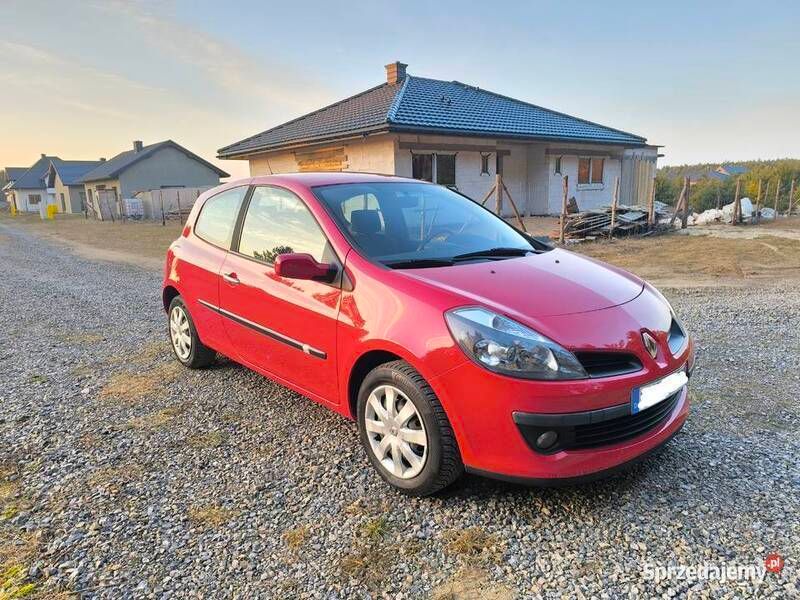 Czerwony Używany 2007 Renault Clio III Hatchback | 7600 zł (Uczciwa cena) - Obraz 1/4