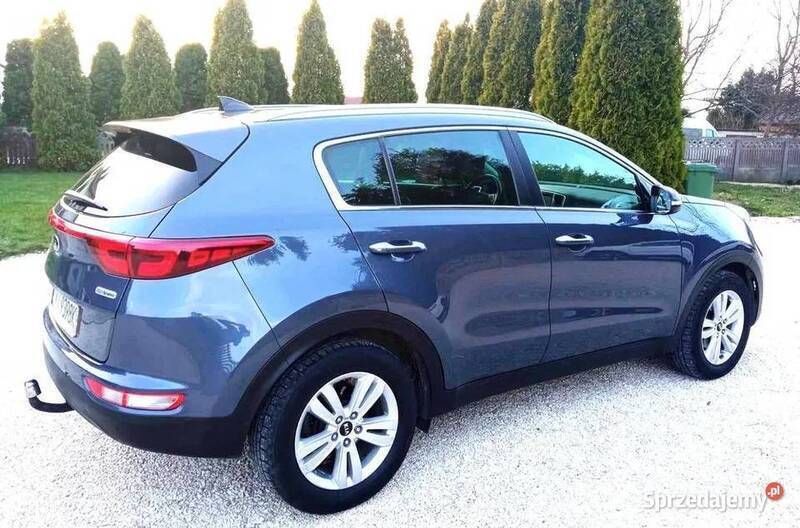Szary Używany 2016 Kia Sportage SUV | 60 500 zł (Dość drogi) - Obraz 1/4
