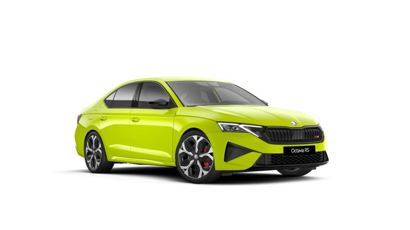 Zieleń mamba niemetalizowany Nowe 2025 Skoda Octavia RS | 193 000 zł (Uczciwa cena) - Obraz 1/4