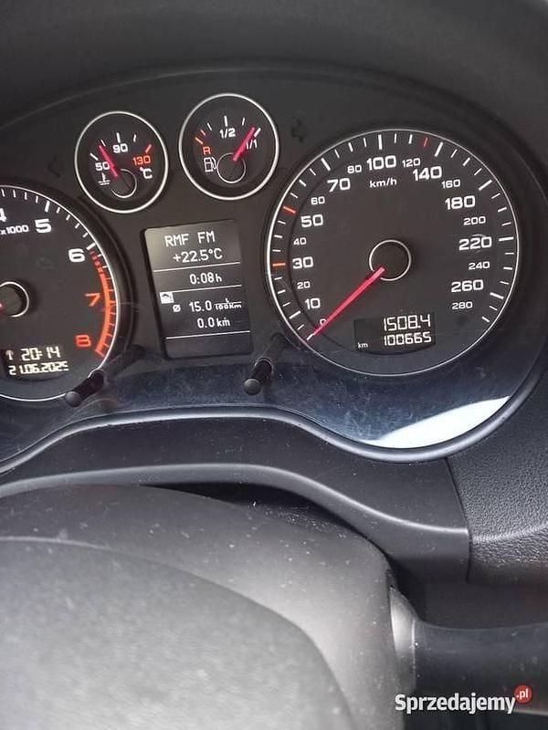 Czarny Używany 2013 Audi A3 Sportback Hatchback | 24 500 zł - Obraz 1/4