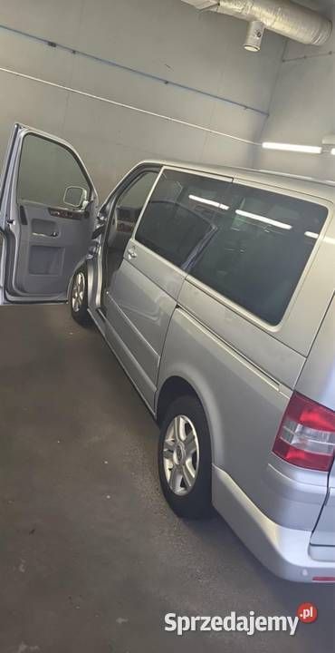 Srebrny Używany 2004 VW Multivan Highline Minivan | 39 999 zł (Drogi) - Obraz 1/4