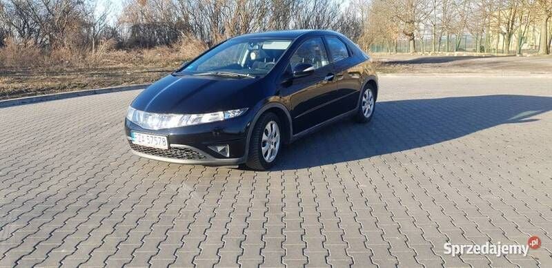 Czarny Używany 2006 Honda Civic Hatchback | 14 900 zł (Uczciwa cena) - Obraz 1/4