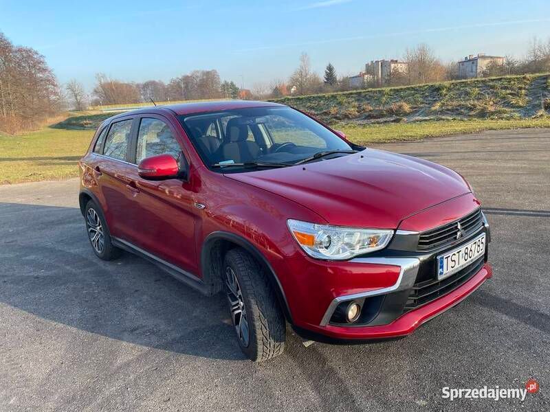 Czerwony Używany 2016 Mitsubishi ASX SUV | 55 900 zł (Dość drogi) - Obraz 1/4