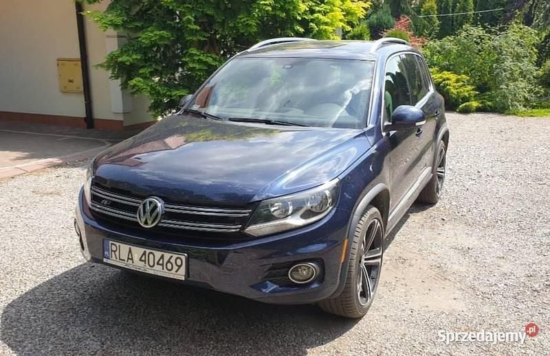 Grafitowy Używany 2016 VW Tiguan R-line SUV | 65 000 zł (Super Cena) - Obraz 1/4