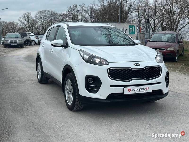 Biały Używany 2016 Kia Sportage SUV | 62 999 zł (Uczciwa cena) - Obraz 1/4