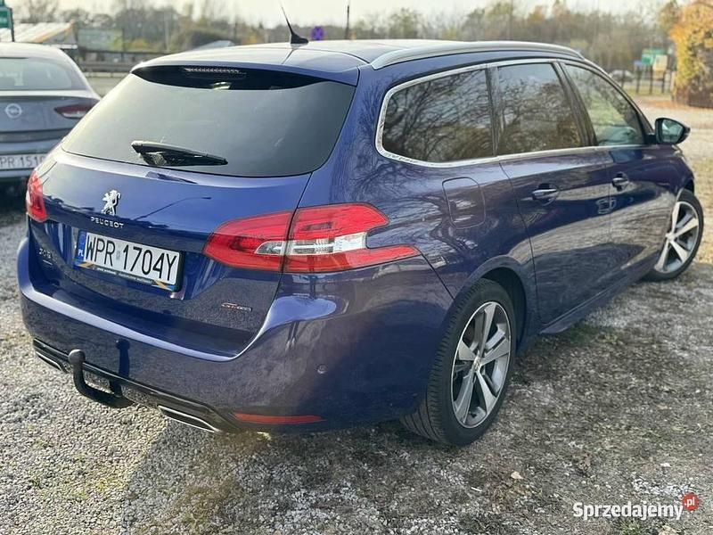 Używany Peugeot 308 SW GT-line 2018 Niebieski Kombi