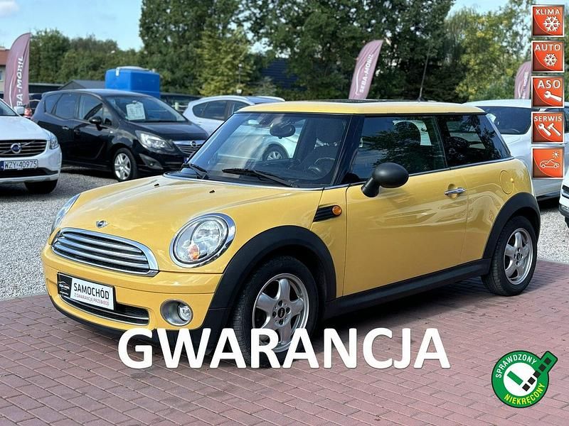 Żółty Używany 2009 Mini ONE Hatchback | 15 850 zł (Dobra cena) - Obraz 1/4