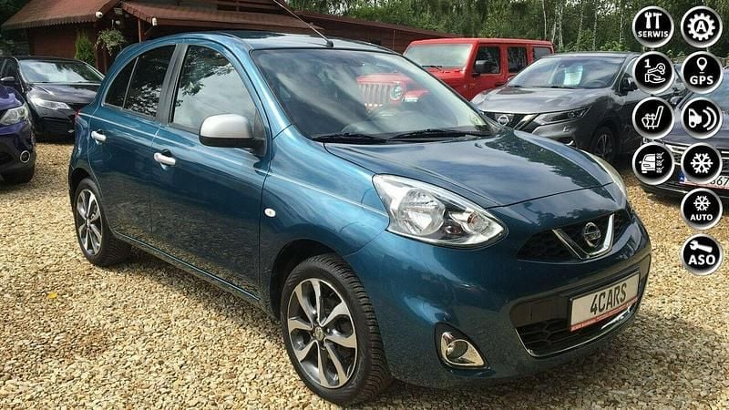 Niebieski Używany 2016 Nissan Micra Hatchback | 32 000 zł (Uczciwa cena) - Obraz 1/4