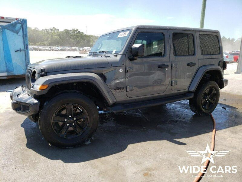 Szary (metalik) Używany 2019 Jeep Wrangler SUV | 76 500 zł - Obraz 1/4