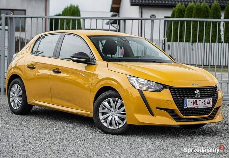 Żółty Używany 2020 Peugeot 208 Hatchback | 42 900 zł (Uczciwa cena) - Obraz 1/4