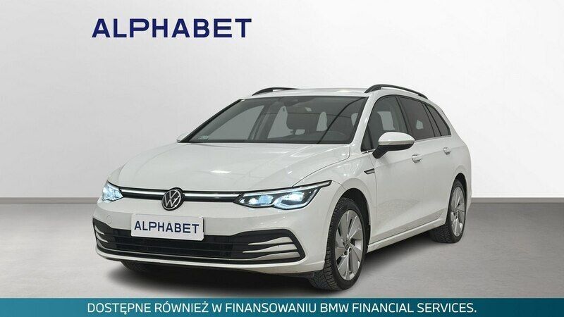 Biały Używany 2022 VW Golf VIII Style Kombi | 78 900 zł (Drogi) - Obraz 1/4