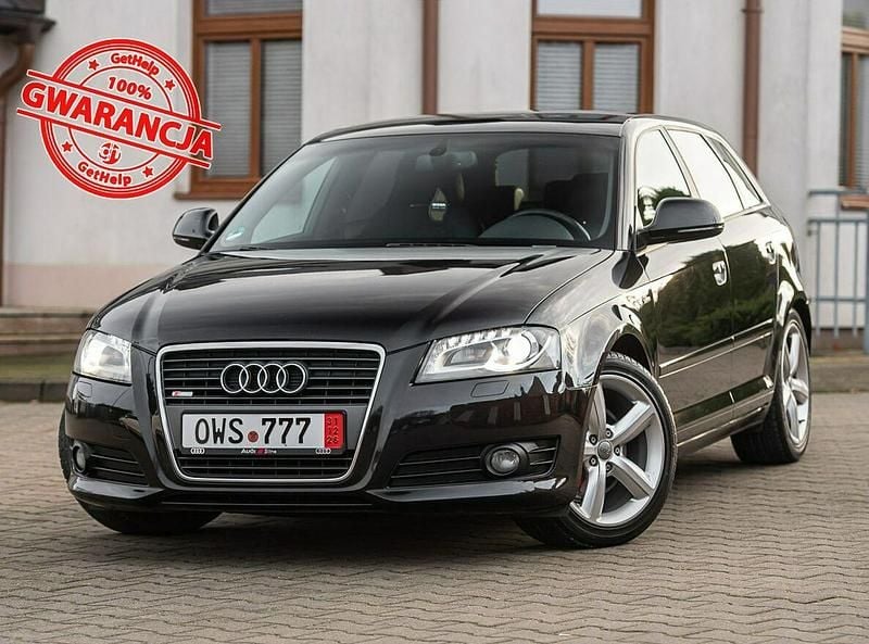 Czarny Używany 2011 Audi A3 S-line plus Hatchback | 29 700 zł (Uczciwa cena) - Obraz 1/4