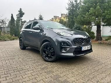 Szary Używany 2021 Kia Sportage SUV | 79 900 zł (Uczciwa cena) - Obraz 1/4