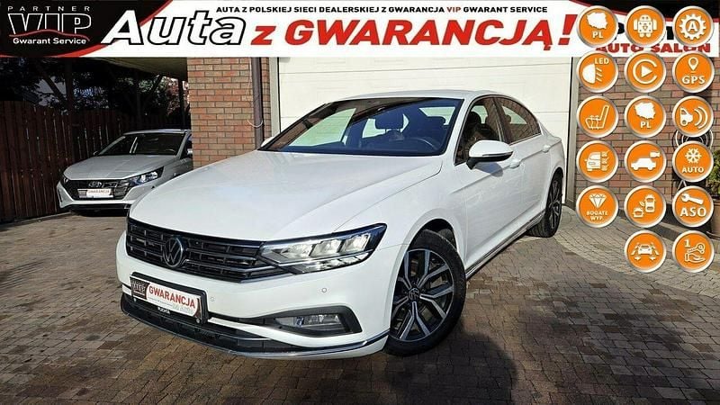 Biały Używany 2021 VW Passat Elegance Sedan/Limuzyna | 84 900 zł (Dobra cena) - Obraz 1/4