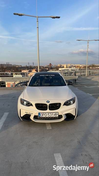 Biały Używany 2017 BMW M2 Sport Line | 149 445 zł - Obraz 1/4