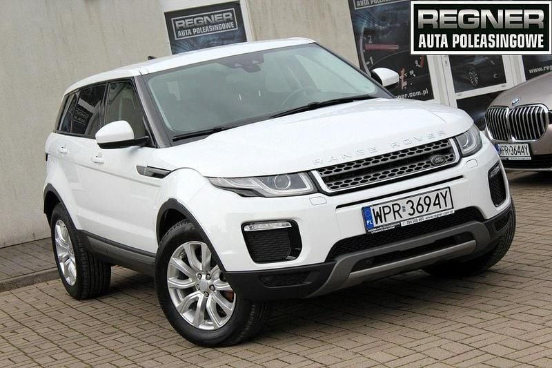 Biały Używany 2018 Land Rover Range Rover evoque SUV | 69 900 zł (Super Cena) - Obraz 1/4