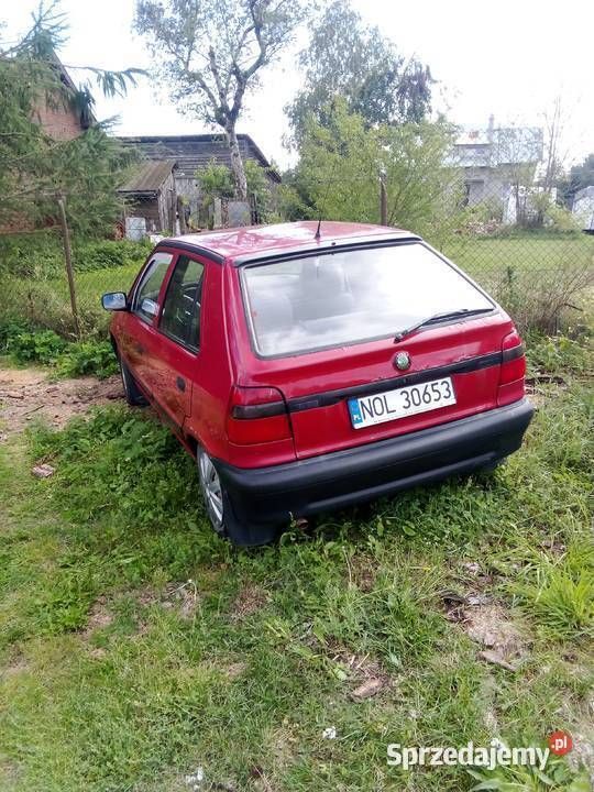 Czerwony Używany 1996 Skoda Felicia Hatchback | 1200 zł - Obraz 1/1