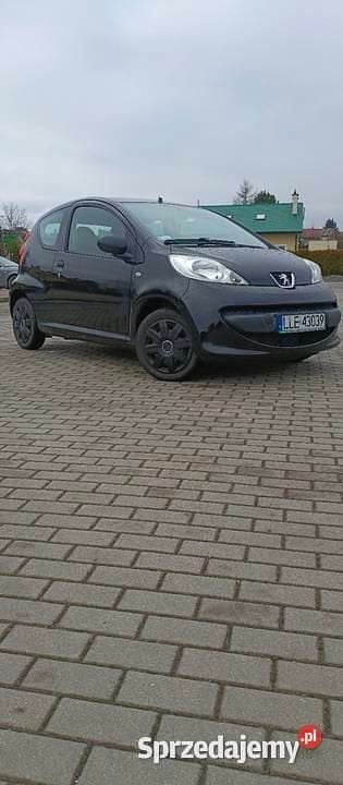 Używany Peugeot 107 2008 Czarny Hatchback